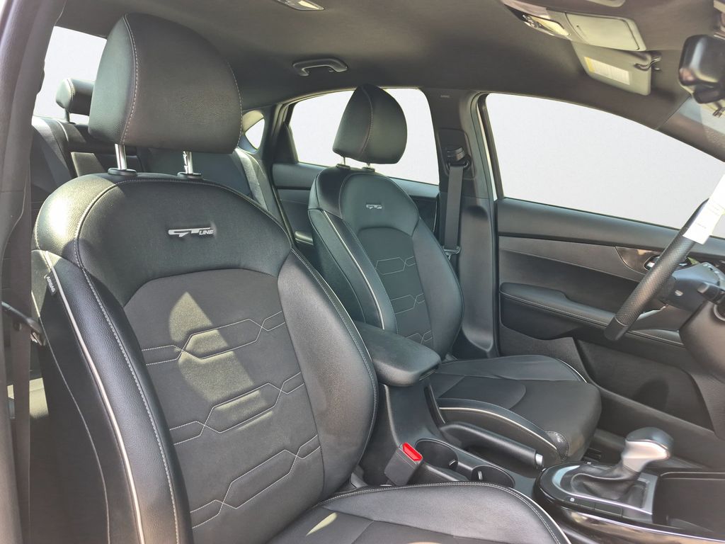 2023 Kia Forte GT-Line White at North Houston Mitsubishi
