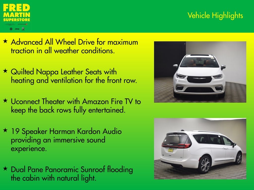 new 2026 Chrysler Pacifica car, priced at $53,853