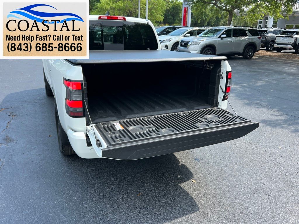 2025 Nissan Frontier SV White at Lugoff Nissan