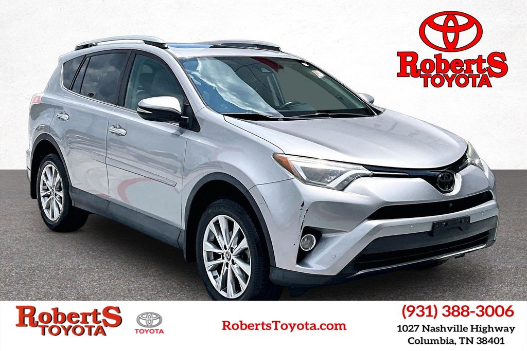 Silver Sky Metallic 2017 Toyota RAV4 SUV / Crossover All-Wheel Drive 6-Speed Automatic
