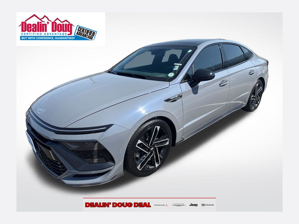 Transmission Blue 2024 Hyundai Sonata Sedan Front-Wheel Drive 8-Speed Automatic