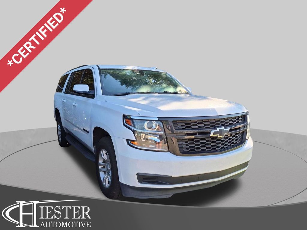 Summit White 2020 Chevrolet Suburban SUV / Crossover Four-Wheel Drive 6-Speed Automatic Overdrive