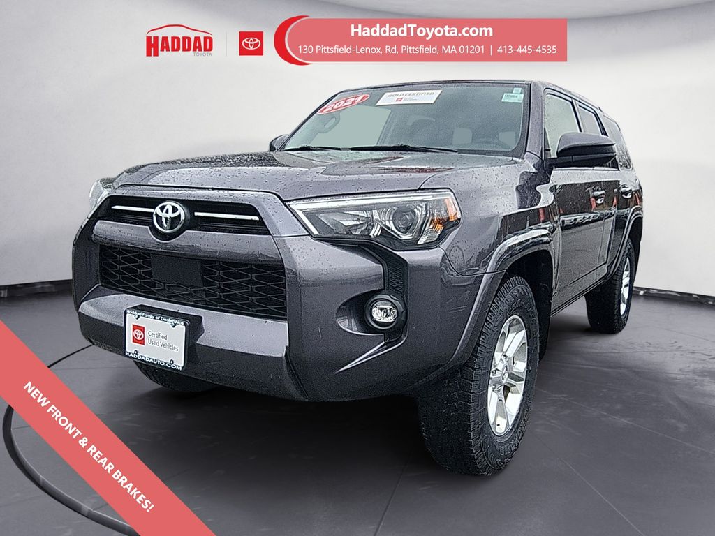 Magnetic Gray Metallic 2021 Toyota 4Runner SR5 4WD SUV / Crossover Four-Wheel Drive 5-Speed Automatic Overdrive