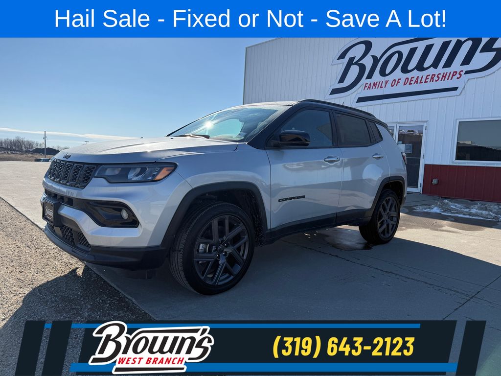 Silver Zynith Metallic Clearcoat 2026 Jeep Compass Limited 4WD SUV / Crossover Four-Wheel Drive 8-Speed Automatic