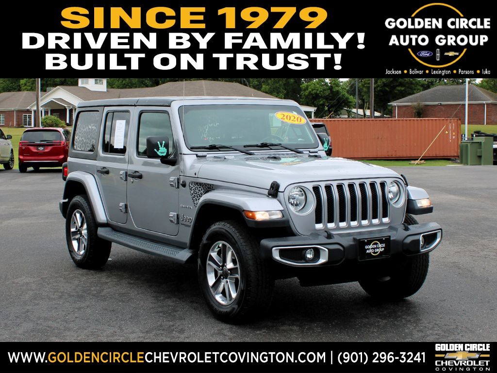 Billet Silver Metallic Clearcoat 2020 Jeep Wrangler SUV / Crossover Four-Wheel Drive 8-Speed Automatic