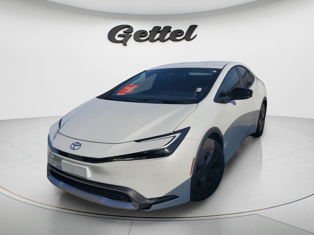 Pearl 2024 Toyota Prius Prime Hatchback Front-Wheel Drive Continuously Variable Transmission