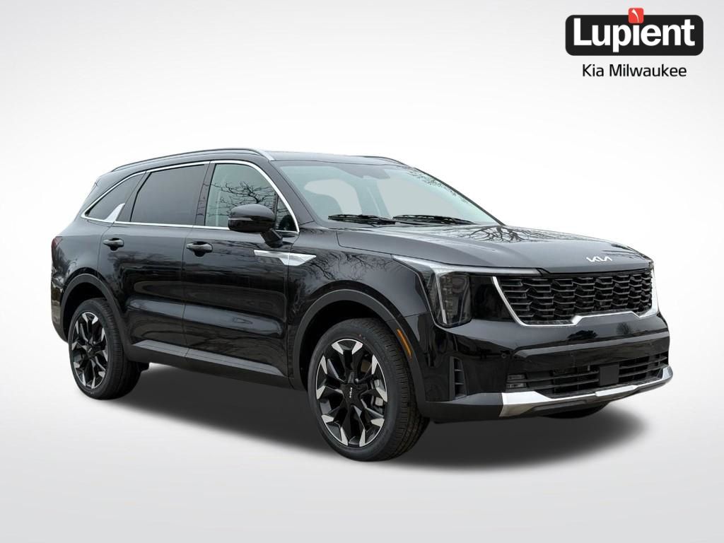 Ebony Black 2026 Kia Sorento EX AWD SUV / Crossover All-Wheel Drive 8-Speed Dual Clutch