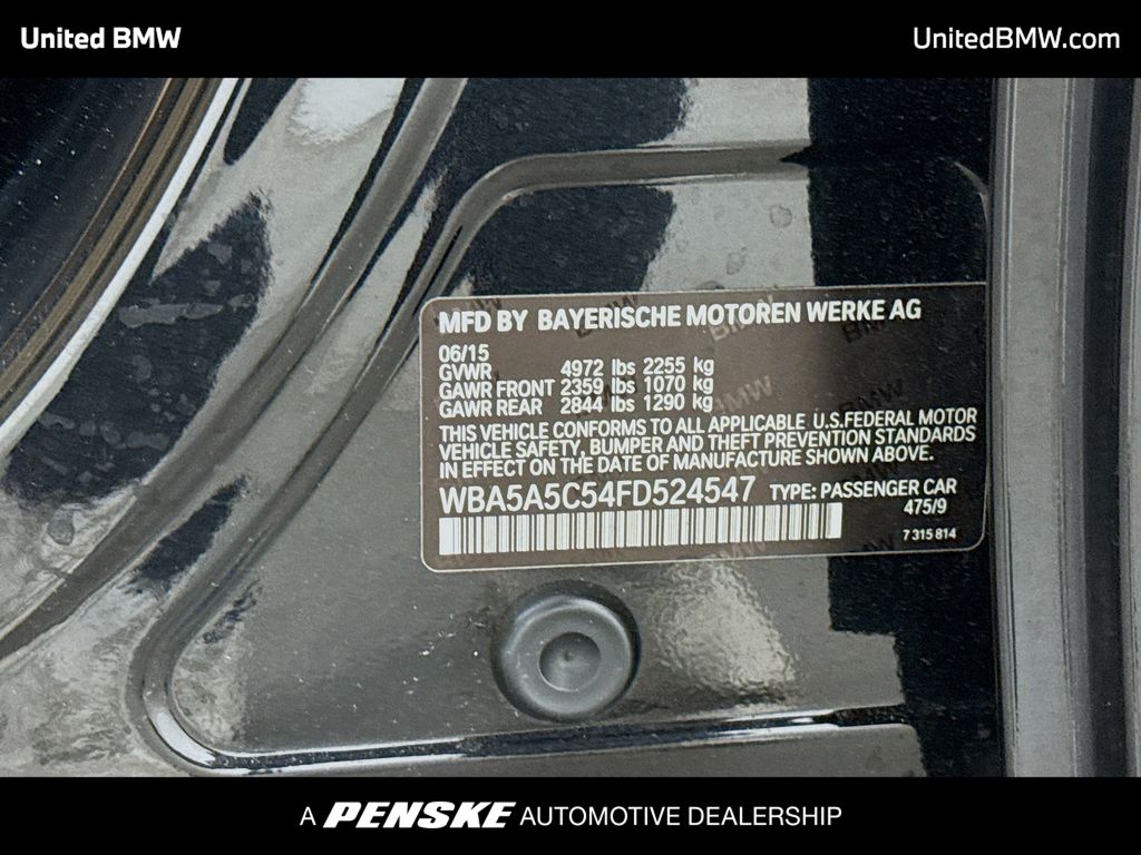 Thumbnail: 2015 BMW 5 Series - 15