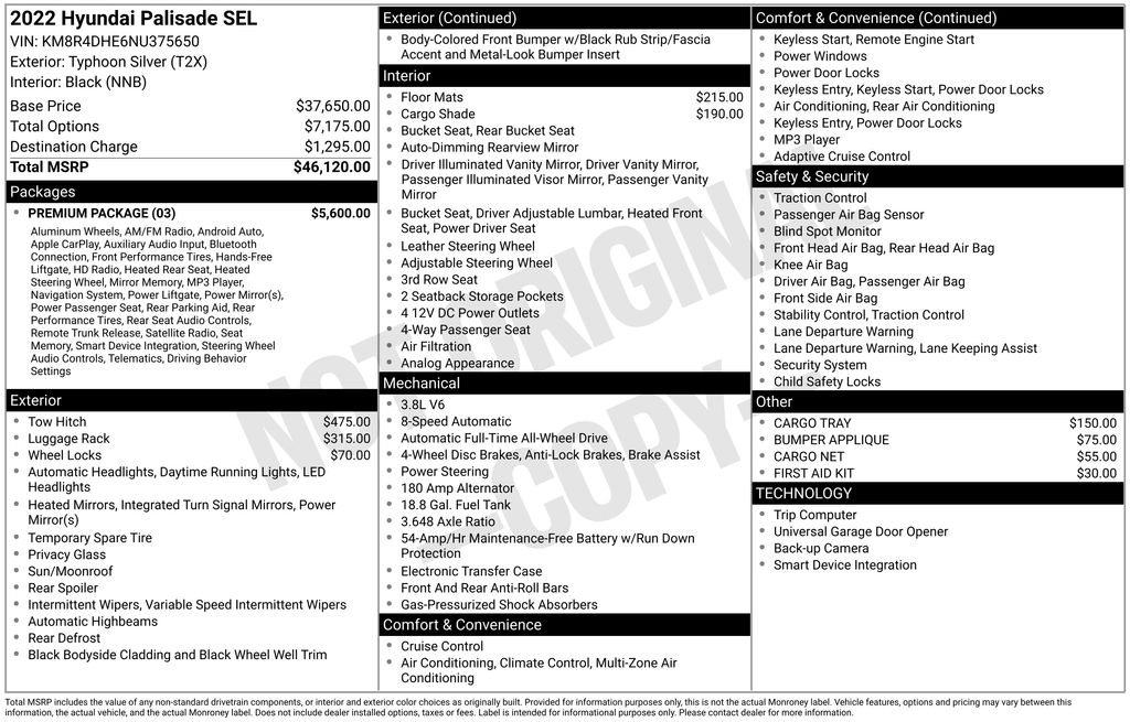 2022 Hyundai Palisade SEL