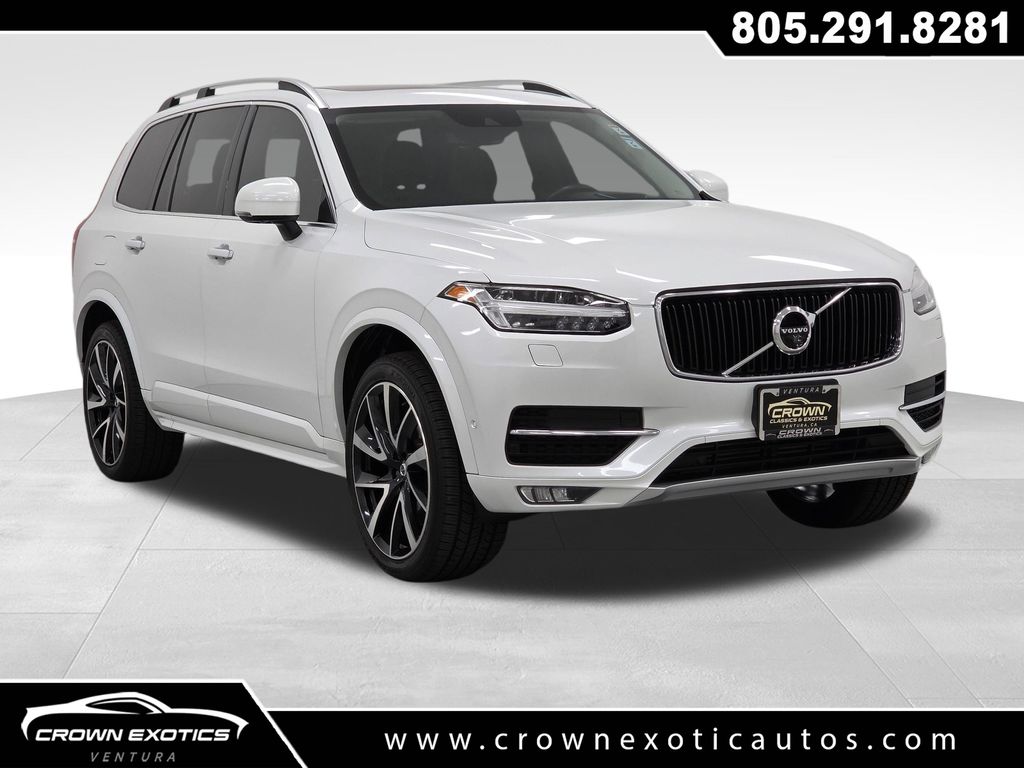 Crystal White Pearl Metallic 2019 Volvo XC90 SUV / Crossover All-Wheel Drive Automatic