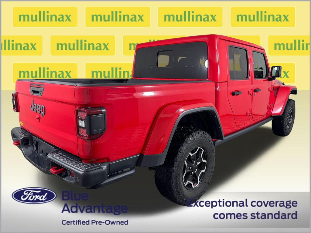 Certified Used 2021 Red Jeep Rubicon image 4