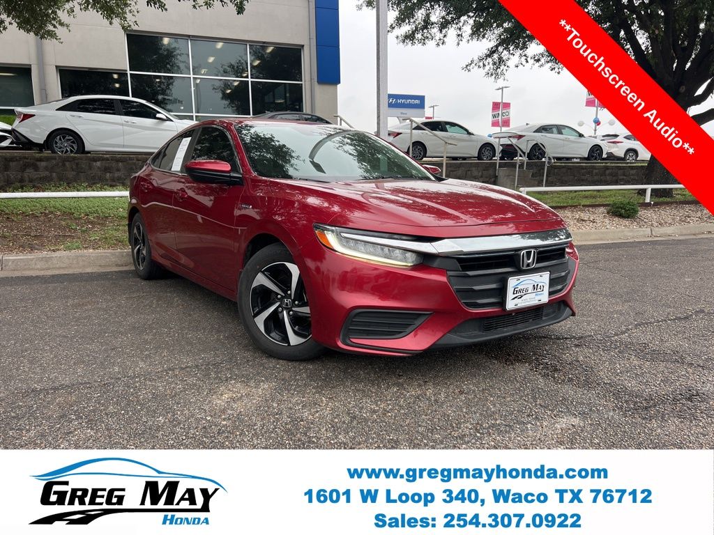 Radiant Red Metallic 2021 Honda Insight EX FWD Sedan Front-Wheel Drive Continuously Variable Transmission