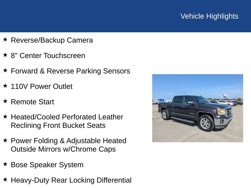 2015 GMC Sierra 1500 SLT