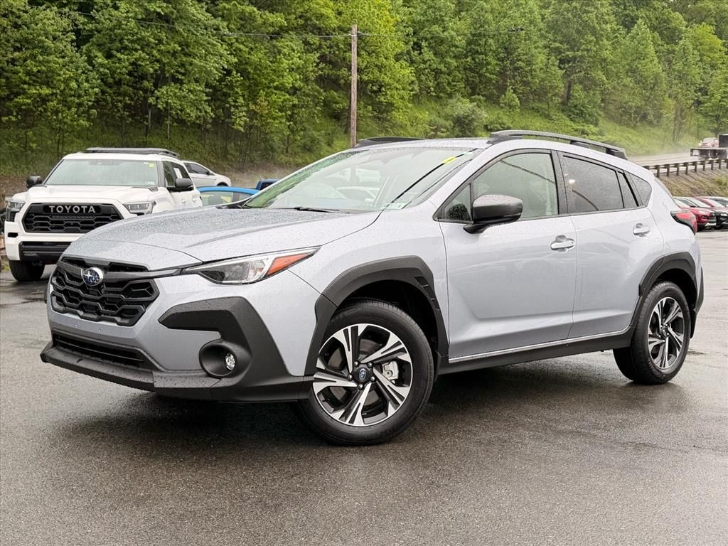 Ice Silver Metallic 2025 Subaru Crosstrek Premium AWD SUV / Crossover All-Wheel Drive Continuously Variable Transmission