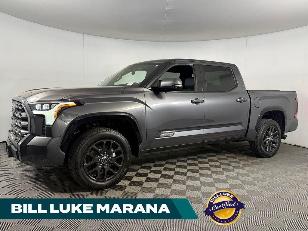 Magnetic Gray Metallic 2023 Toyota Tundra Pickup Truck Four-Wheel Drive Automatic
