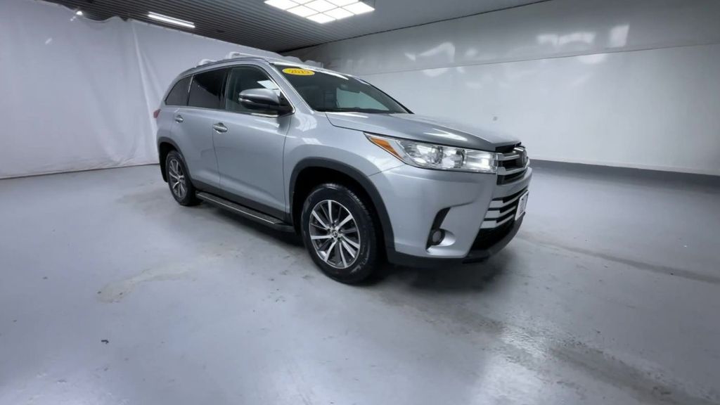 Used 2019 Toyota Highlander XLE with VIN 5TDJZRFH6KS573464 for sale in Swanzey, NH