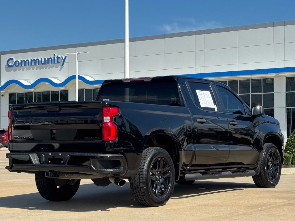 2022 Chevrolet Silverado 1500 LTD Custom Black at DeMontrond Gulf Freeway