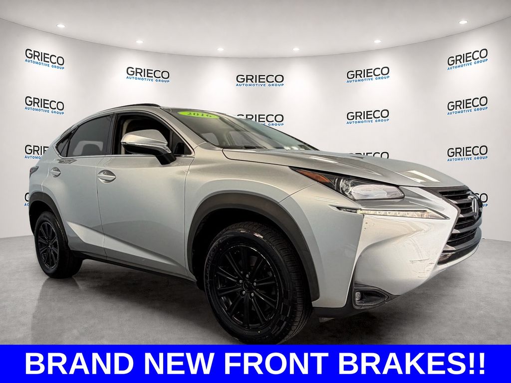 Silver Lining Metallic 2016 Lexus NX SUV / Crossover Front-Wheel Drive 6-Speed Automatic