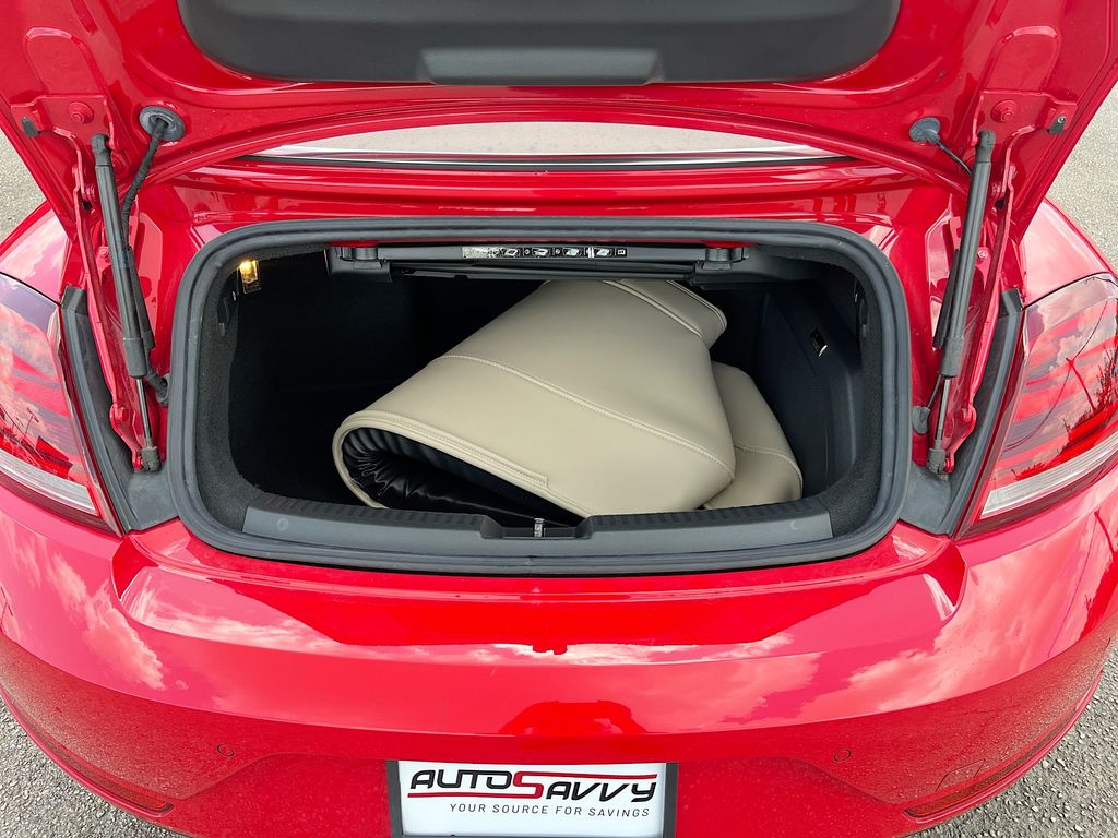2019 Volkswagen Beetle Convertible 2.0T SE Red at AutoSavvy Houston Southwest