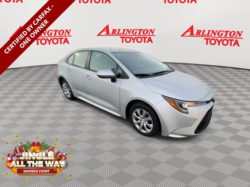 Certified 2025 Toyota Corolla LE with VIN 5YFB4MDE7SP264710 for sale in Northfield, Minnesota