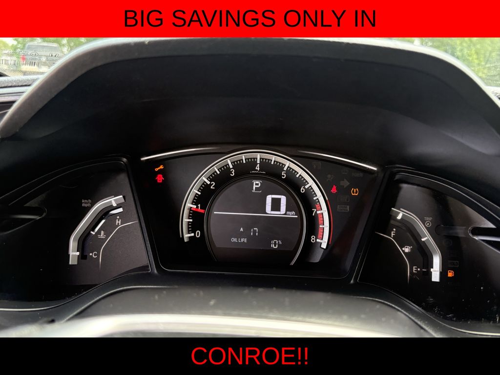 2016 Honda Civic LX White at North Houston Mitsubishi
