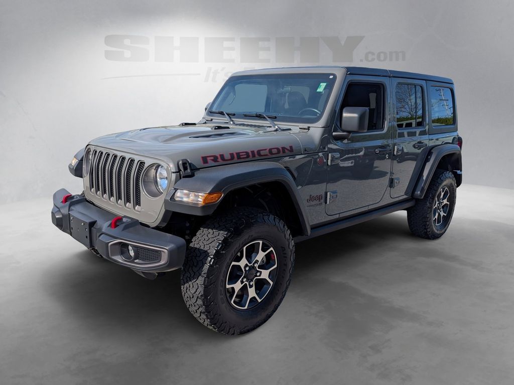 Used 2020 Gray Jeep Unlimited Rubicon image 16