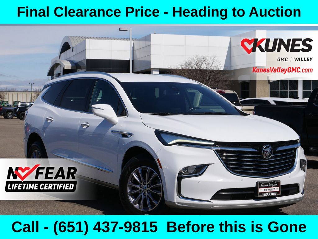 Summit White 2023 Buick Enclave SUV / Crossover Four-Wheel Drive 9-Speed Automatic
