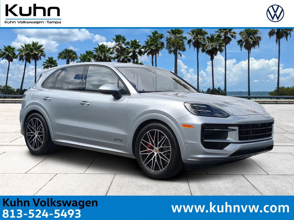 Dolomite Silver Metallic 2025 Porsche Cayenne GTS AWD SUV / Crossover All-Wheel Drive 8-Speed Automatic