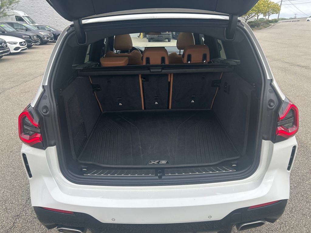 2023 BMW X3 xDrive30i White at Klick Lewis Buick Chevrolet