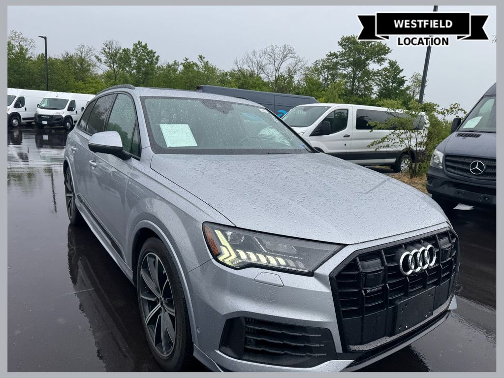 Florett Silver Metallic 2021 Audi Q7 quattro Prestige 55 TFSI SUV / Crossover All-Wheel Drive 8-Speed Automatic