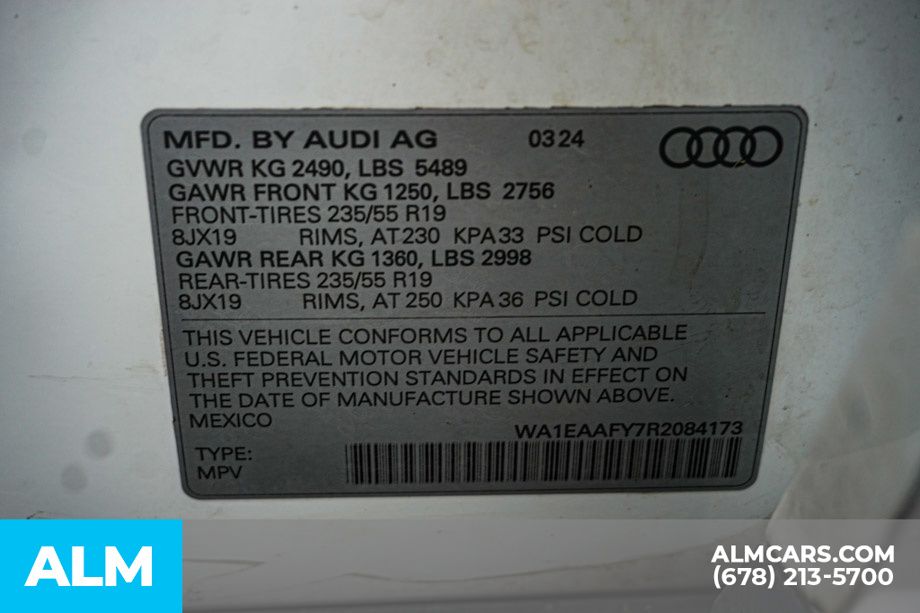 Used 2024 White Audi 45 S line Premium image 64