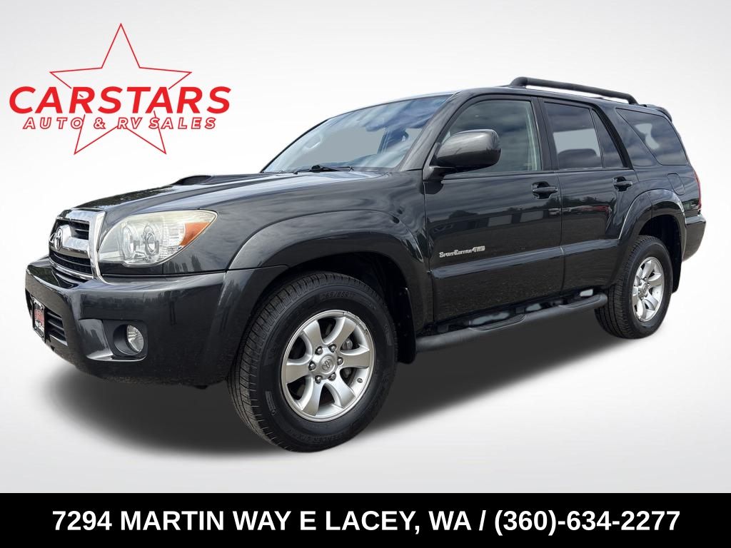 2008 Black Toyota 4Runner SR5 SUV