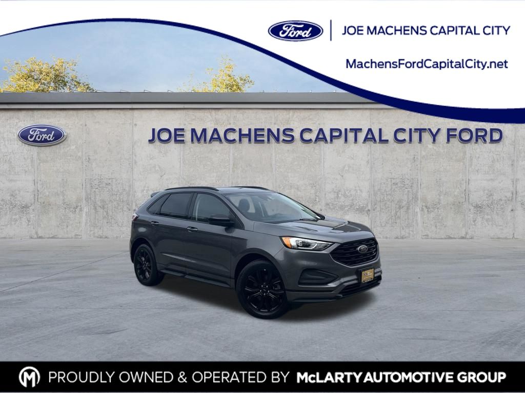 Gray Metallic 2023 Ford Edge SE AWD SUV / Crossover All-Wheel Drive 8-Speed Automatic