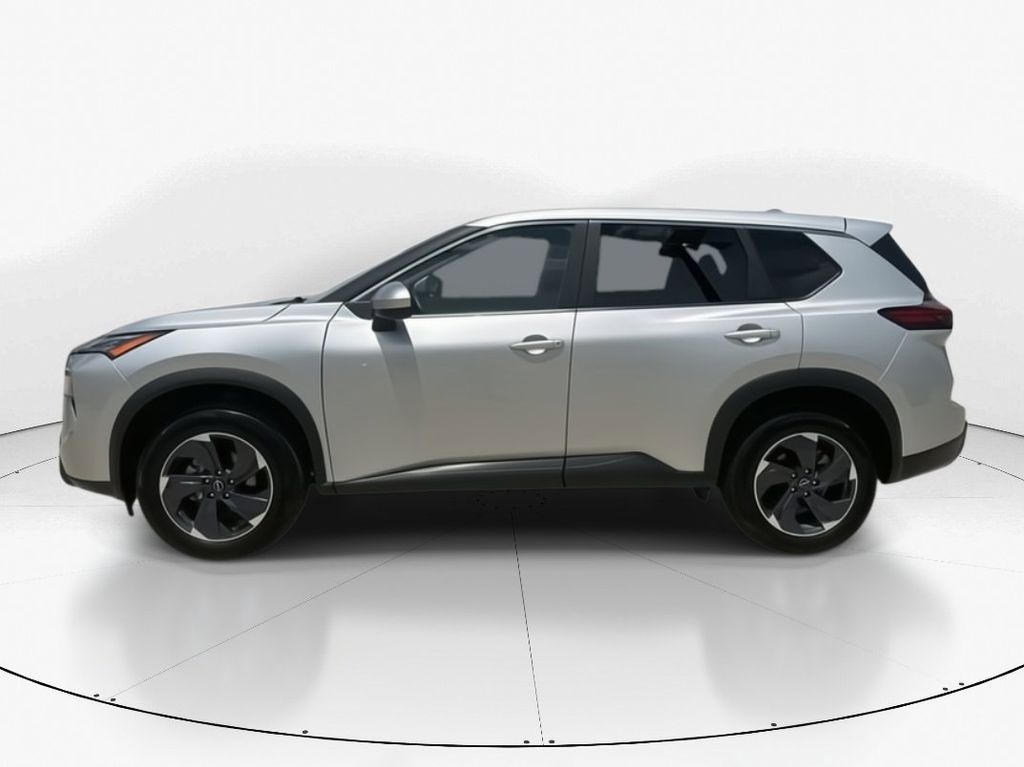 2024 Brilliant Silver Metallic Nissan Rogue SV FWD SUV