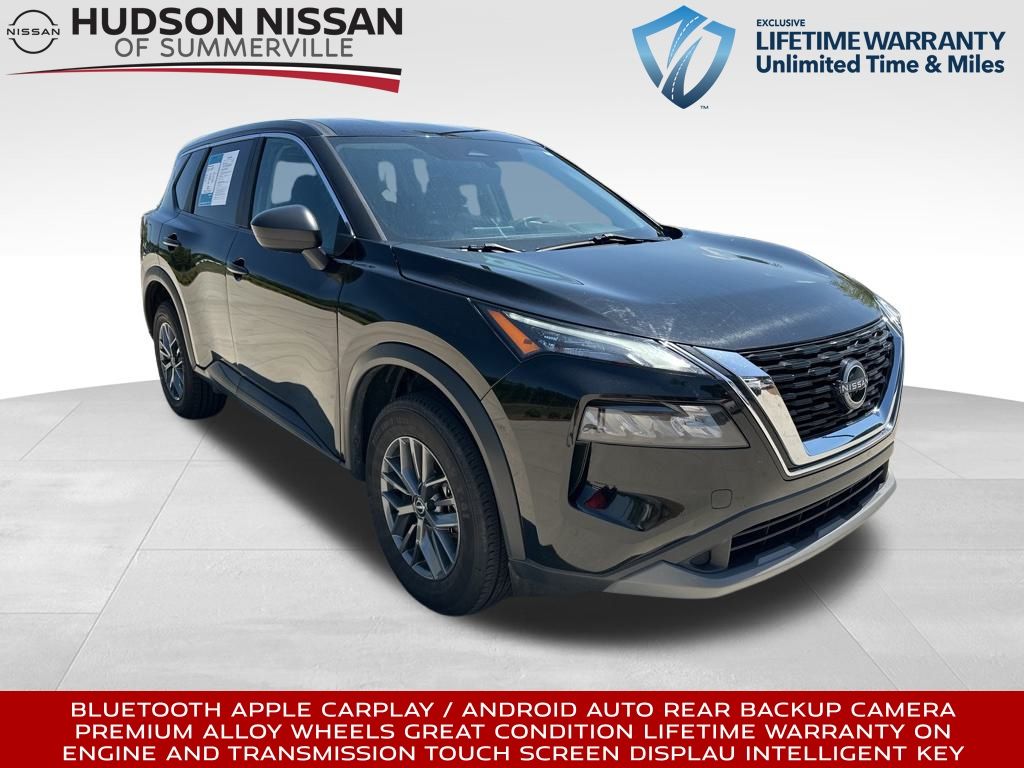2023 Super Black Nissan Rogue S SUV