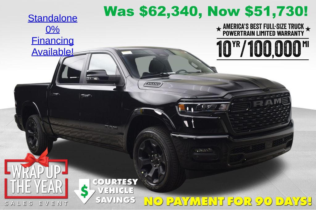 new 2026 Ram 1500 car, priced at $51,730
