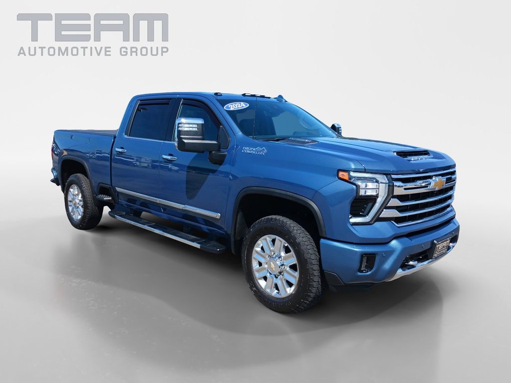 Lakeshore Blue Metallic 2024 Chevrolet Silverado 2500HD Pickup Truck Four-Wheel Drive Automatic