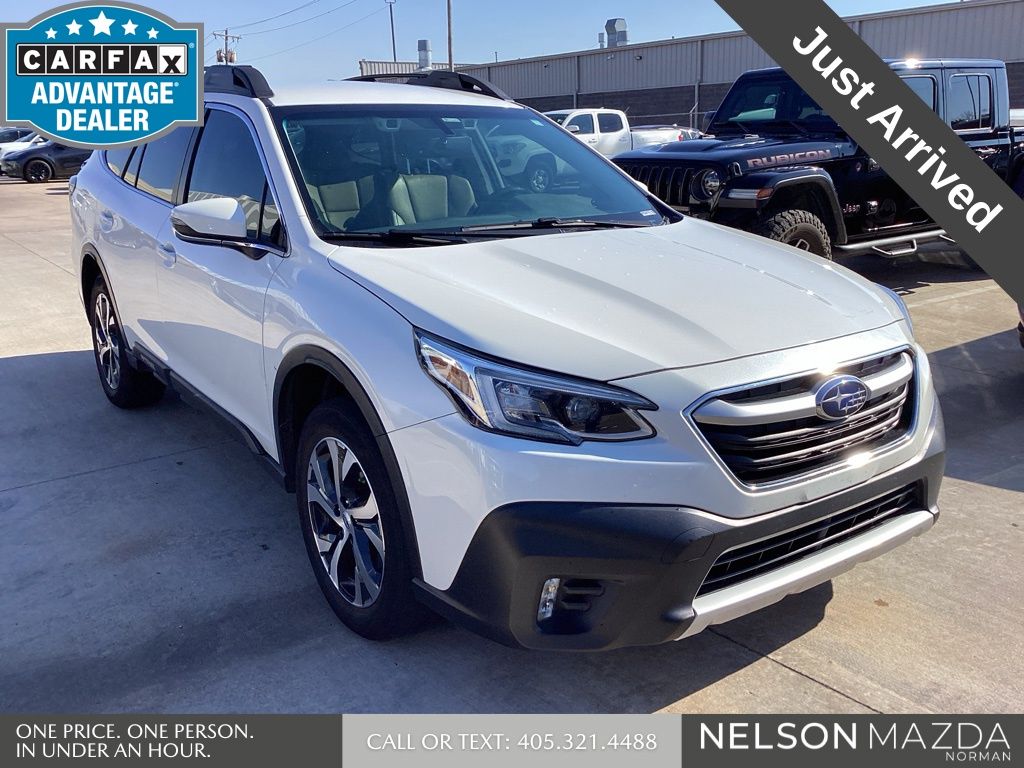 Used 2022 White Subaru Limited image 3