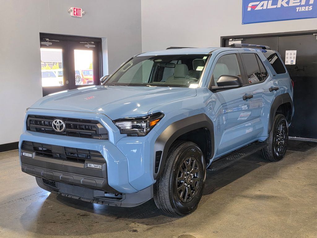 Blue 2025 Toyota 4Runner SUV / Crossover Four-Wheel Drive 8-Speed Automatic