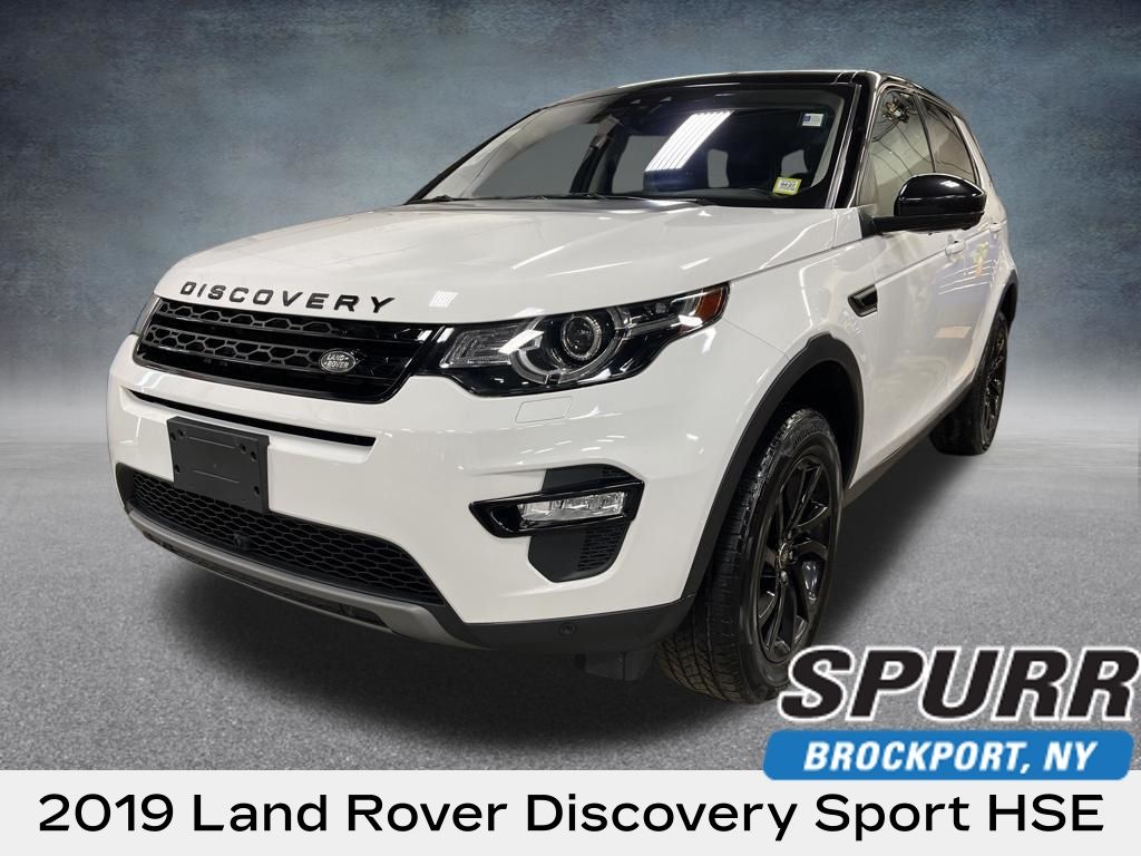White 2019 Land Rover Discovery Sport SUV / Crossover 9-Speed Automatic