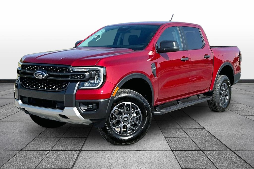 Ruby Red Metallic 2026 Ford Ranger Pickup Truck Four-Wheel Drive Automatic