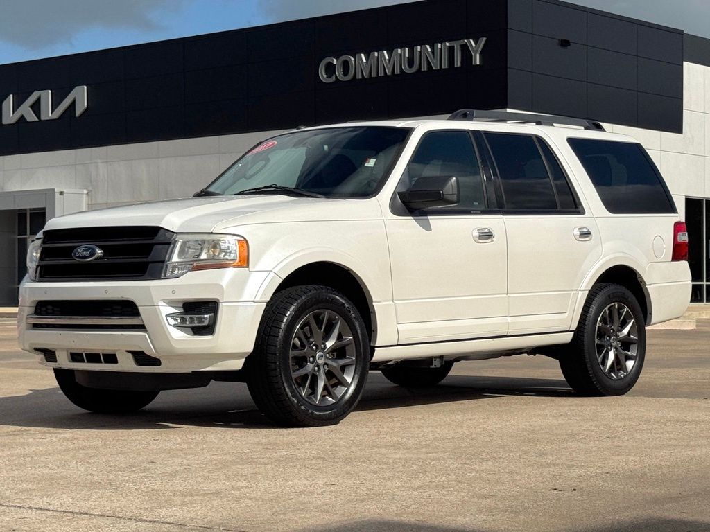 2017 Ford Expedition Limited White at DeMontrond Automotive Group