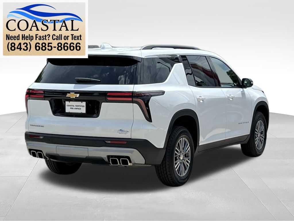 2025 Chevrolet Traverse LT White at Bob Mills Chevrolet