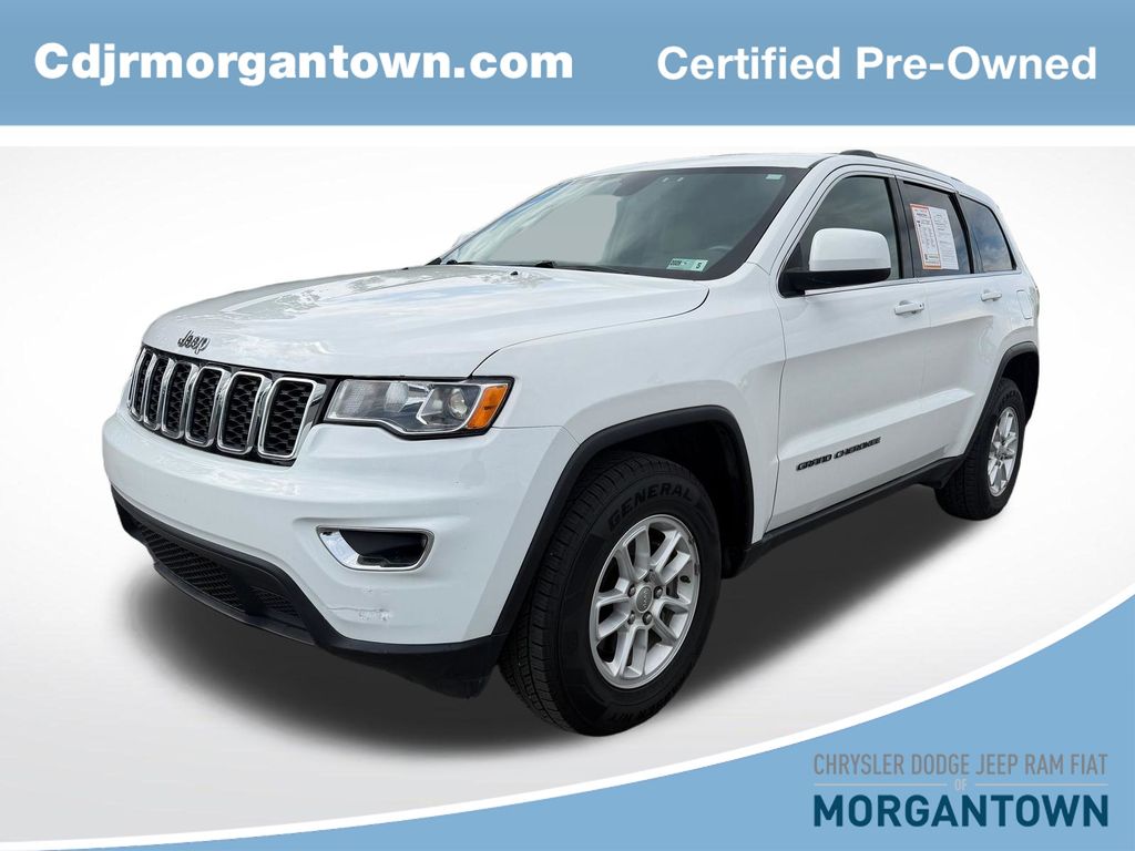 Bright White Clearcoat 2019 Jeep Grand Cherokee Laredo E 4WD SUV / Crossover Four-Wheel Drive 8-Speed Automatic