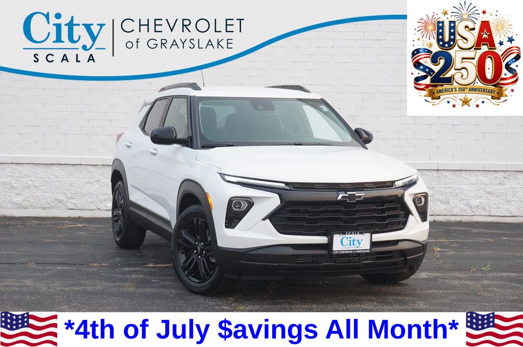 Summit White 2026 Chevrolet Trailblazer SUV / Crossover Front-Wheel Drive Continuously Variable Transmission
