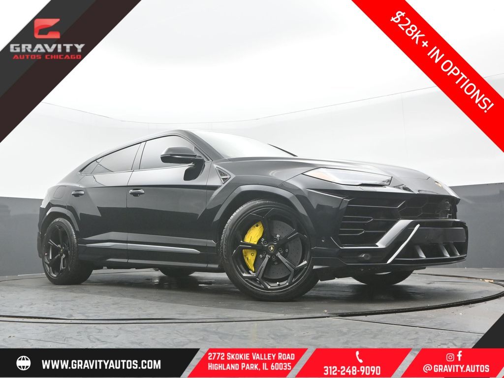 Nero Helene Metallic 2021 Lamborghini Urus AWD SUV / Crossover All-Wheel Drive 8-Speed Automatic