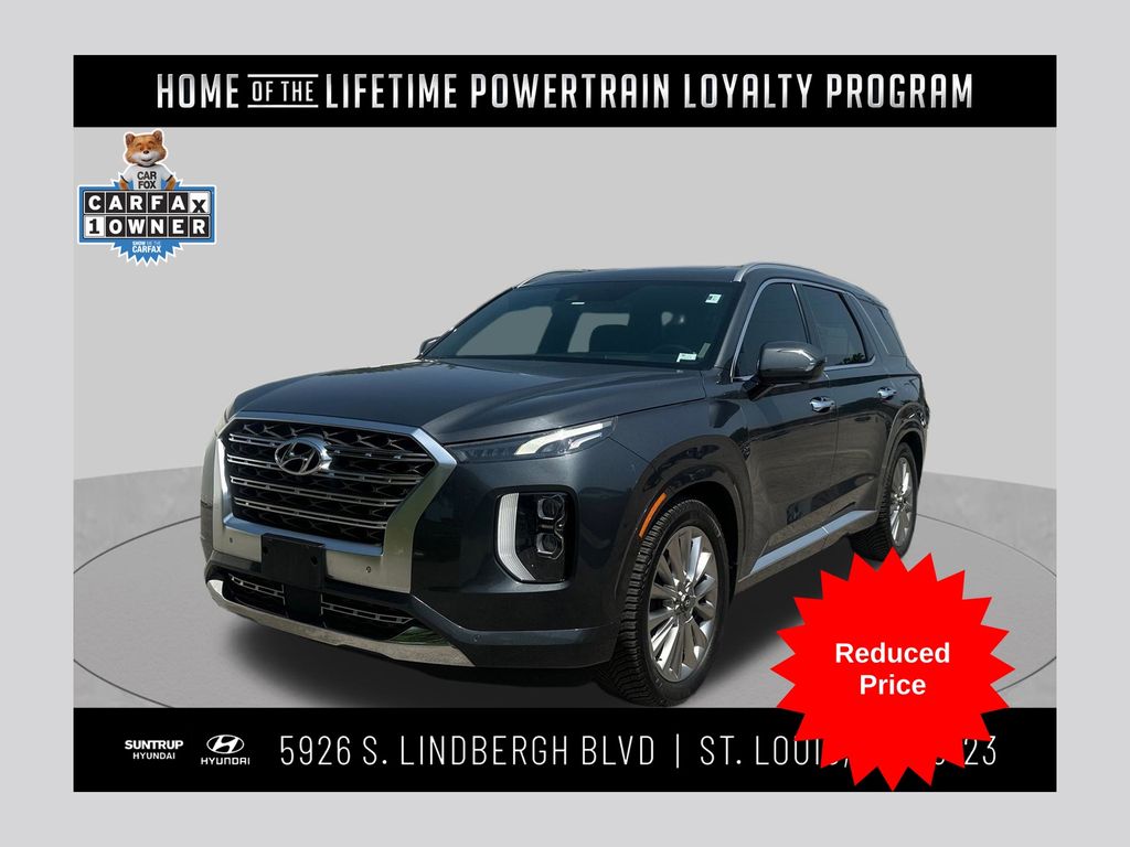 Gray (Steel Graphite) 2020 Hyundai Palisade SUV / Crossover All-Wheel Drive 8-Speed Automatic