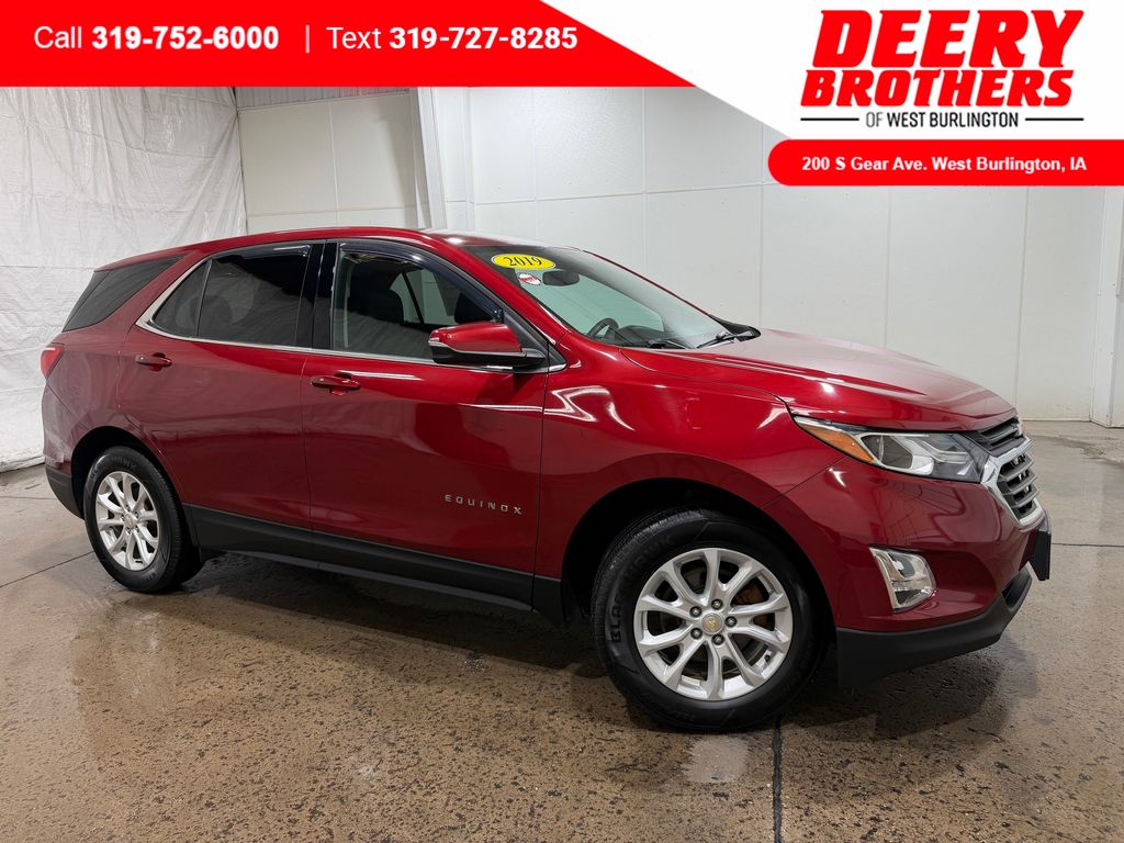 Cajun Red Tintcoat 2019 Chevrolet Equinox SUV / Crossover Four-Wheel Drive 6-Speed Automatic Overdrive