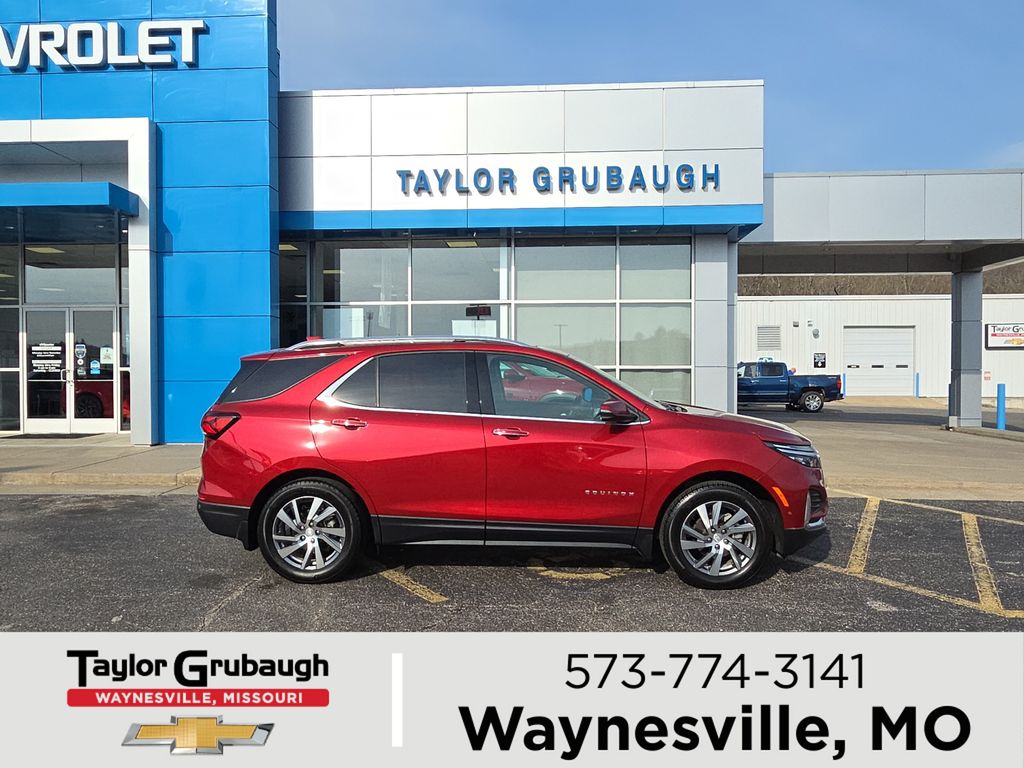 Radiant Red Tintcoat 2024 Chevrolet Equinox Premier AWD with 1LZ SUV / Crossover Four-Wheel Drive 6-Speed Automatic Overdrive