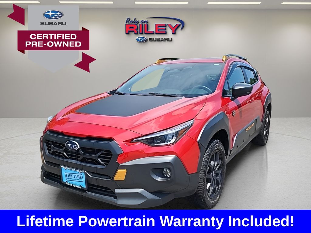 Lithium Red Pearl 2024 Subaru Crosstrek SUV / Crossover All-Wheel Drive Continuously Variable Transmission